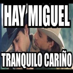 In this category you have all sound effects, voices and sound clips to play, download and share. . Hay miguel meme